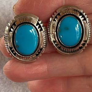 Turquoise & Sterling Earrings
